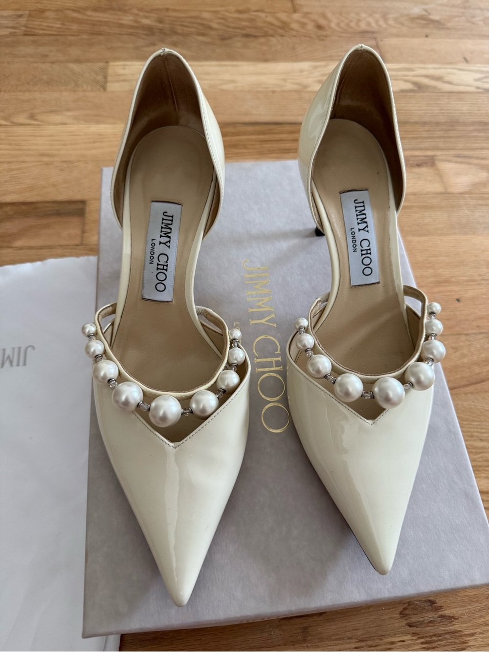 Jimmy Choo Aurelie 65 Latte